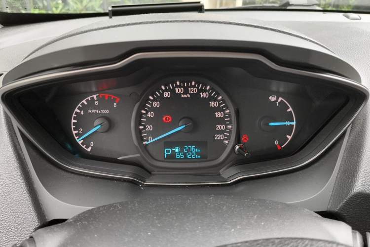 Used Ford Escort 2017 1.5L Automatic Comfort Model Odometer Close Up