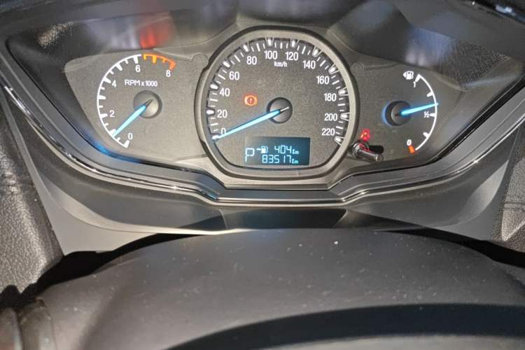 Used Ford Escort 2017 Happiness Edition 1.5L Automatic Fashion Version Odometer Close Up