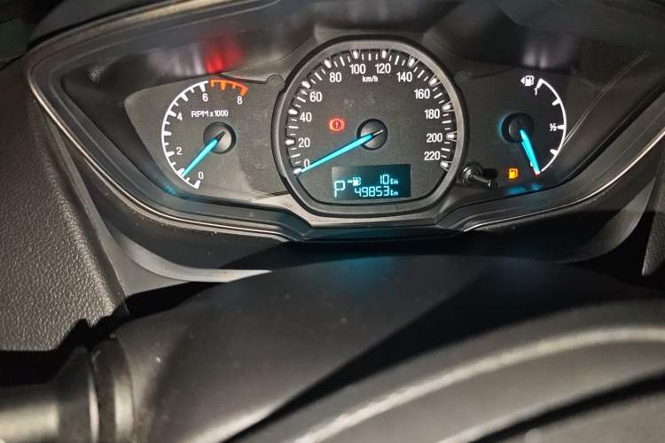 Used Ford Escort 2017 Revised Version 1.5L Automatic Comfort Edition Odometer Close Up