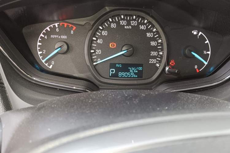 Used Ford Escort 2017 Revised Version 1.5L Automatic Comfort Edition Odometer Close Up