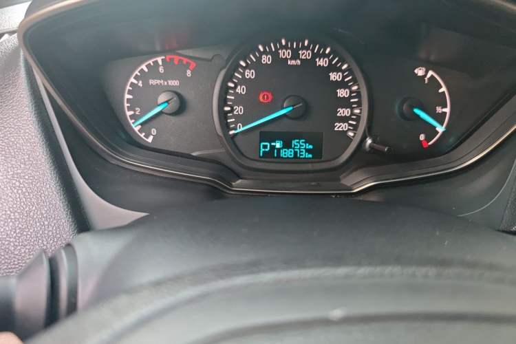 Used Ford Escort 2017 1.5L Automatic Comfort Model Odometer Close Up
