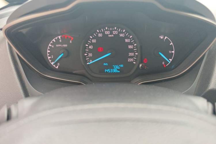 Used Ford Escort 2017 1.5L Manual Comfort Model Odometer Close Up