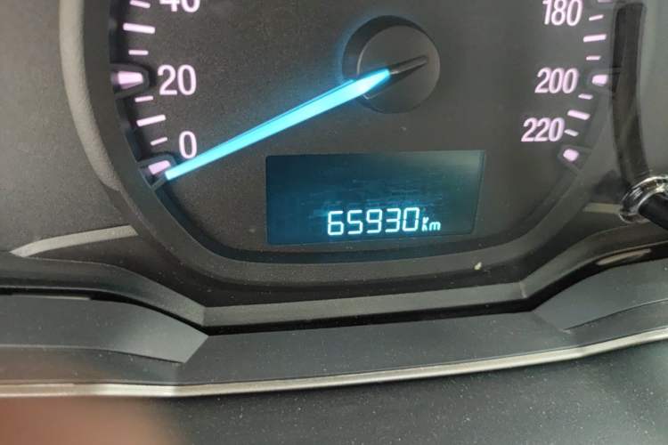 Used Ford Escort 2017 Revised Version 1.5L Automatic Comfort Edition Odometer Close Up