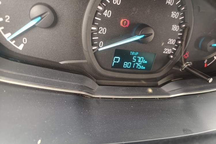 Used Ford Escort 2017 Revised Version 1.5L Automatic Comfort Edition Odometer Close Up