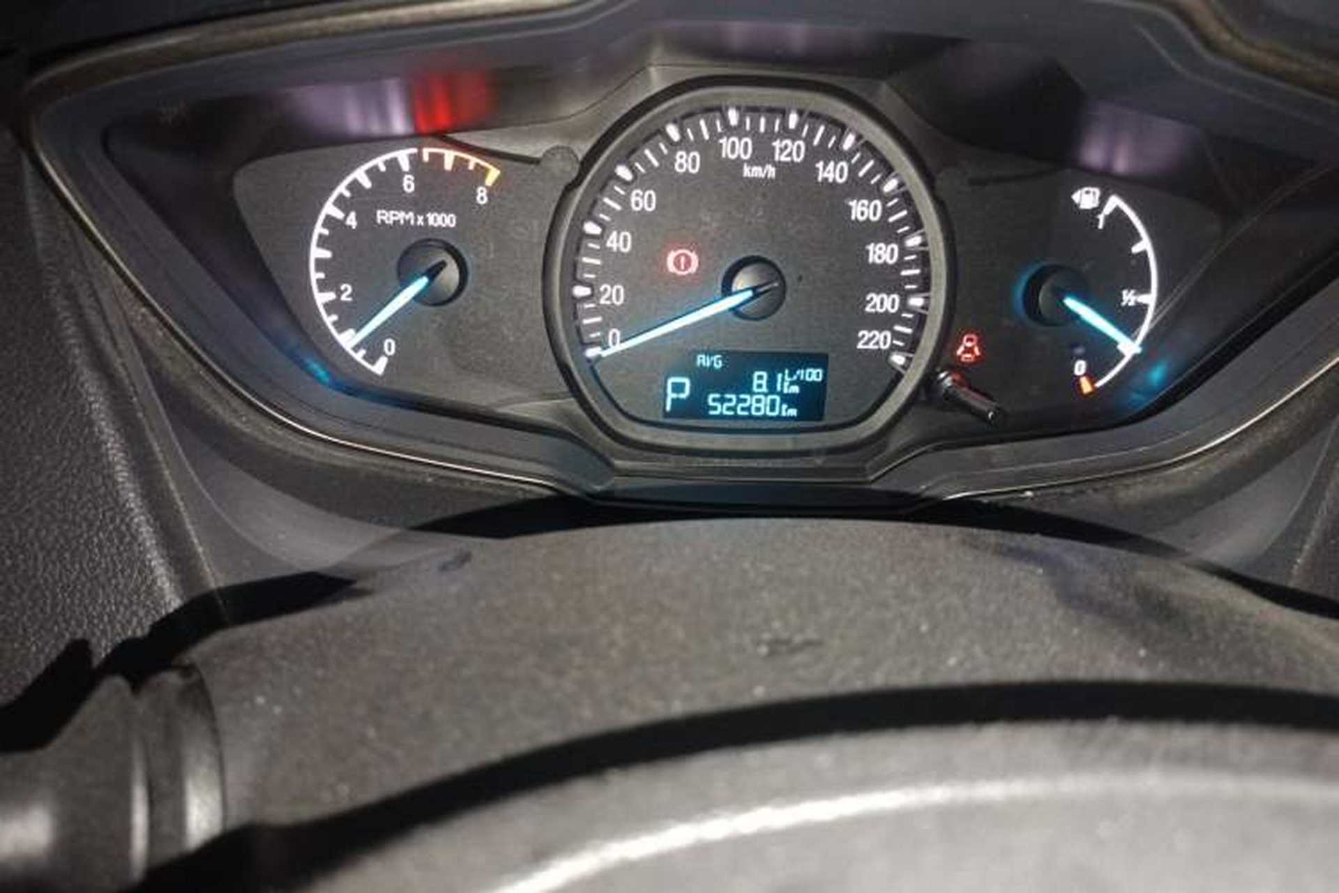 Used Ford Escort 2017 Revised Version 1.5L Automatic Comfort Edition Odometer Close Up