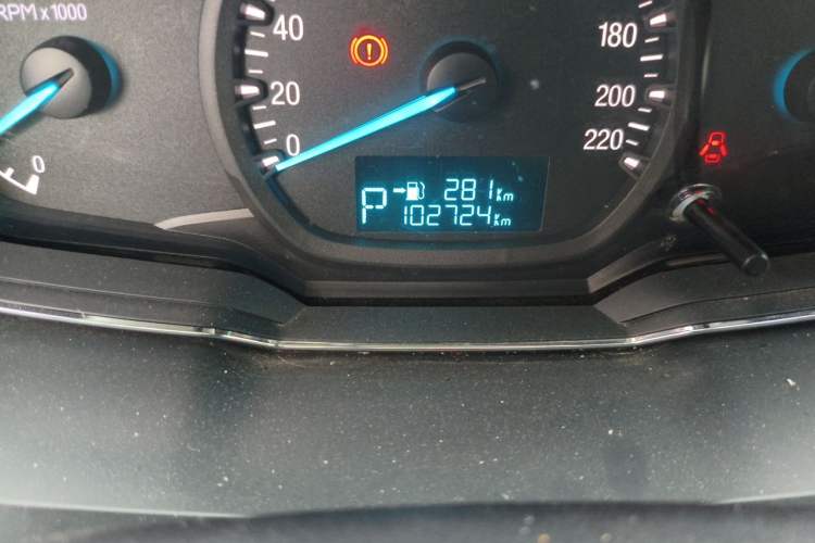 Used Ford Escort 2017 Happiness Edition 1.5L Automatic Fashion Version Odometer Close Up