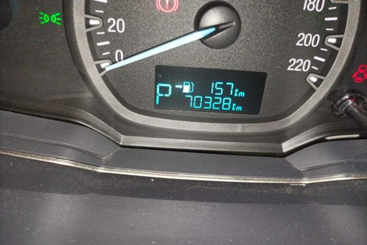 Used Ford Escort 2017 Revised Version 1.5L Automatic Comfort Edition Odometer Close Up