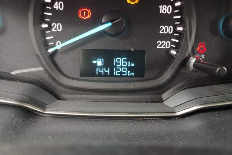 Used Ford Escort 2017 1.5L Manual Comfort Model Odometer Close Up