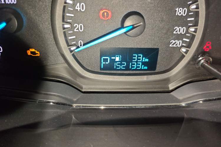 Used Ford Escort 2017 Happiness Edition 1.5L Automatic Fashion Version Odometer Close Up