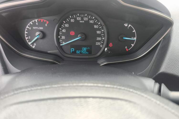Used Ford Escort 2017 1.5L Automatic Comfort Model Odometer Close Up