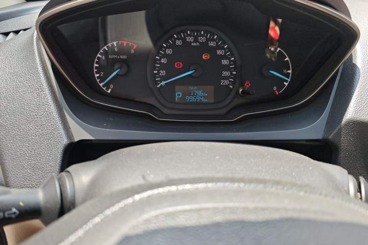 Used Ford Escort 2017 Revised Version 1.5L Automatic Comfort Edition Odometer Close Up