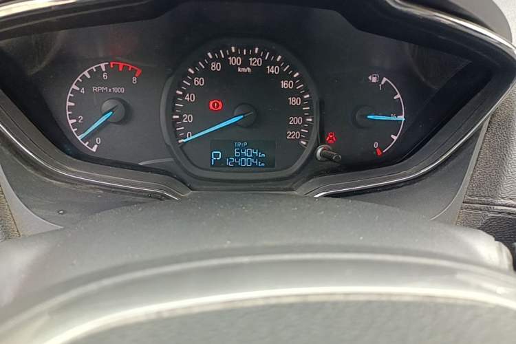 Used Ford Escort 2017 Happiness Edition 1.5L Automatic Fashion Version Odometer Close Up