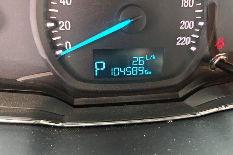 Used Ford Escort 2017 Happiness Edition 1.5L Automatic Fashion Version Odometer Close Up
