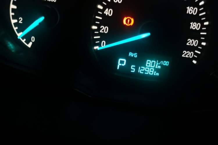 Used Ford Escort 2017 Revised Version 1.5L Automatic Comfort Edition Odometer Close Up