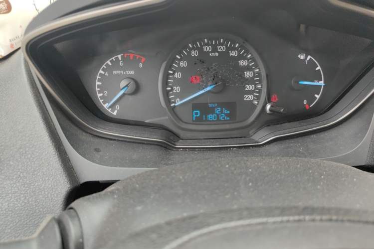 Used Ford Escort 2017 1.5L Automatic Comfort Model Odometer Close Up