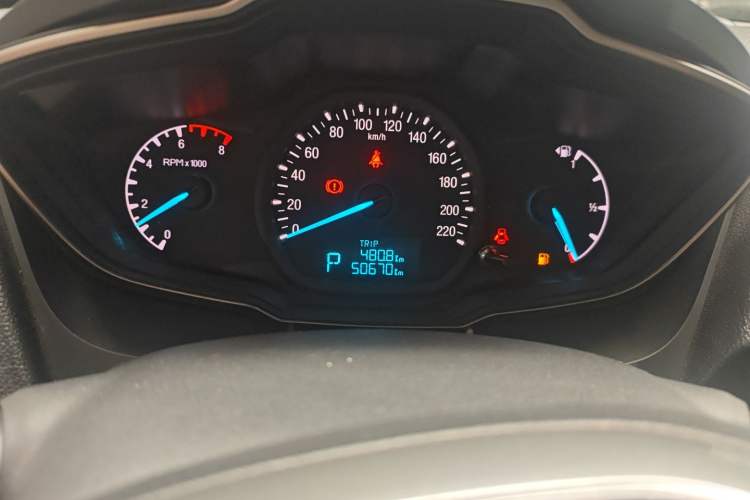 Used Ford Escort 2017 1.5L Automatic Comfort Model Odometer Close Up