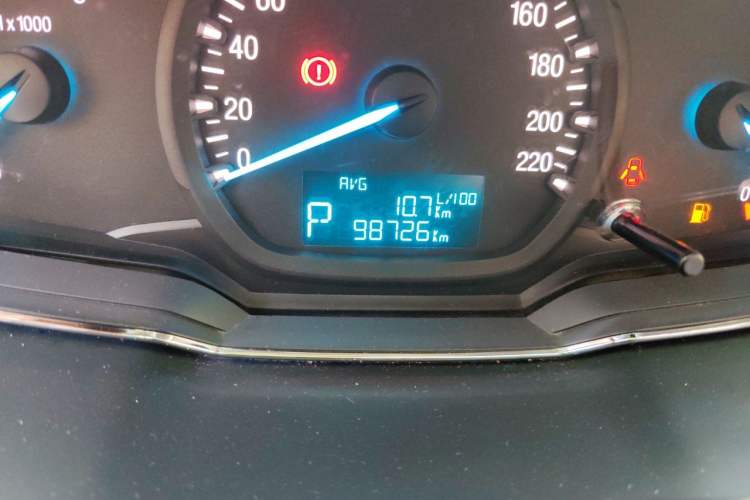 Used Ford Escort 2017 Happiness Edition 1.5L Automatic Fashion Version Odometer Close Up