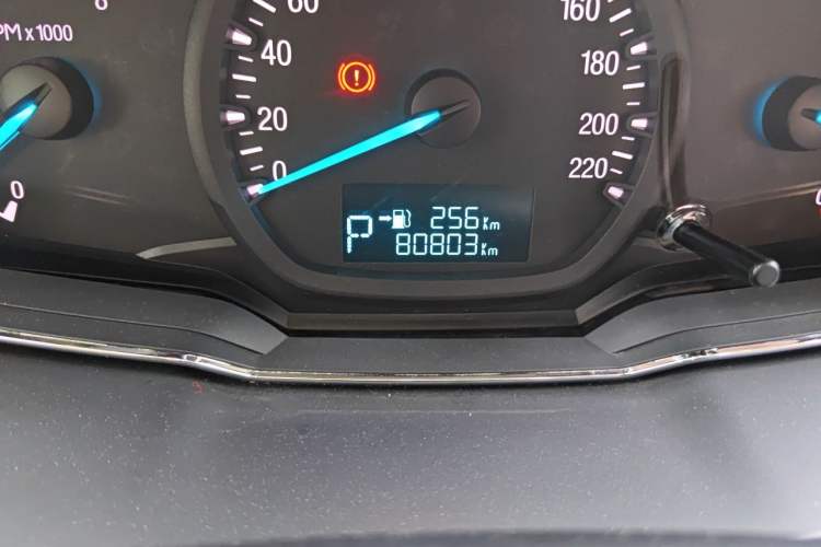Used Ford Escort 2017 Happiness Edition 1.5L Automatic Fashion Version Odometer Close Up