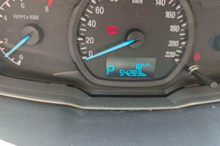 Used Ford Escort 2017 Revised Version 1.5L Automatic Comfort Edition Odometer Close Up