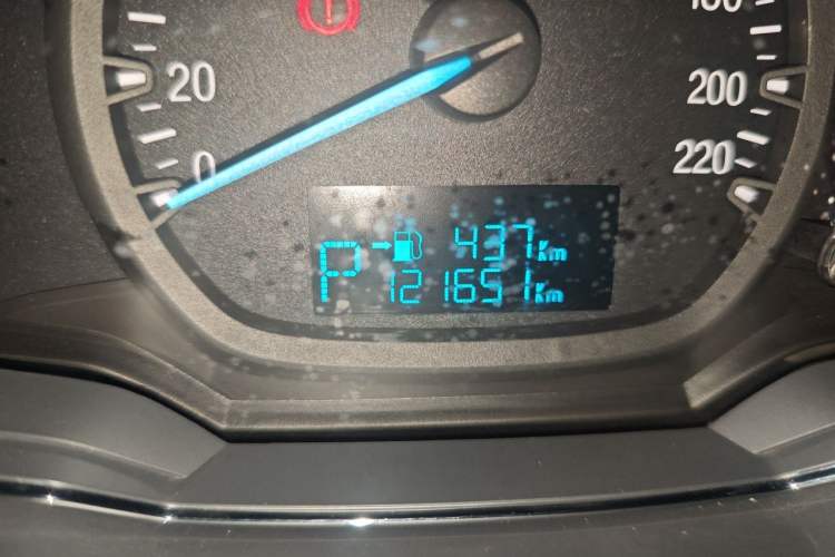 Used Ford Escort 2017 Happiness Edition 1.5L Automatic Fashion Version Odometer Close Up