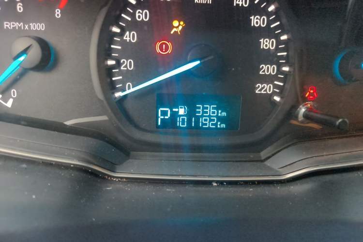 Used Ford Escort 2017 Revised Version 1.5L Automatic Comfort Edition Odometer Close Up