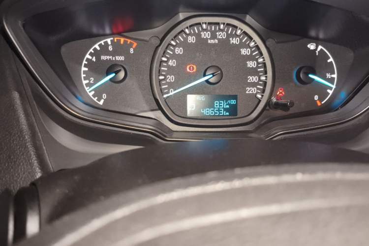 Used Ford Escort 2017 Revised Version 1.5L Automatic Comfort Edition Odometer Close Up