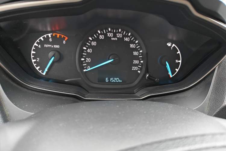 Used Ford Escort 2017 Revised Version 1.5L Automatic Comfort Edition Odometer Close Up