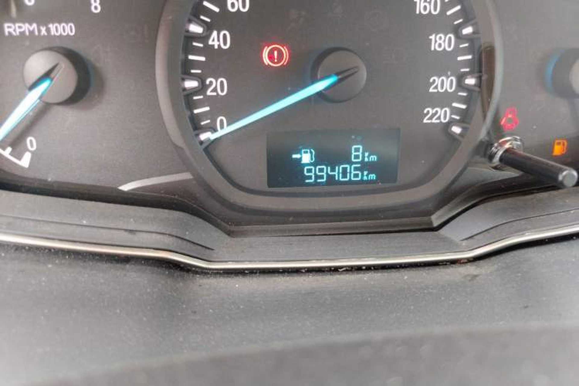 Used Ford Escort 2017 Revised Version 1.5L Manual Comfort Edition Odometer Close Up
