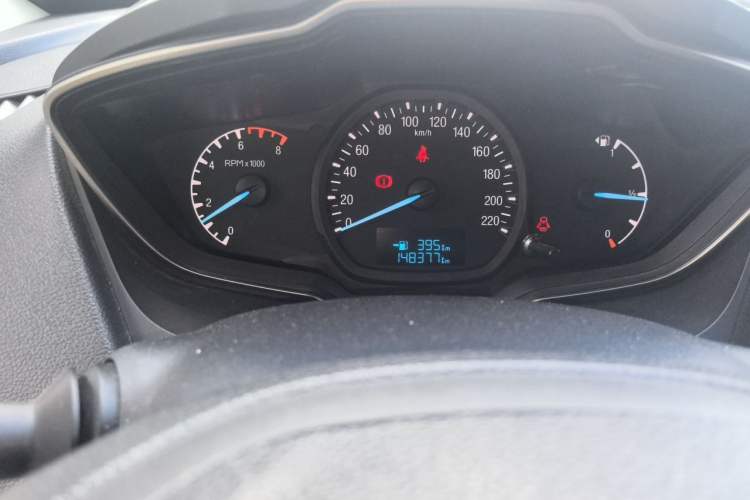 Used Ford Escort 2017 1.5L Manual Comfort Model Odometer Close Up