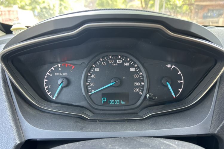 Used Ford Escort 2017 1.5L Automatic Comfort Model Odometer Close Up