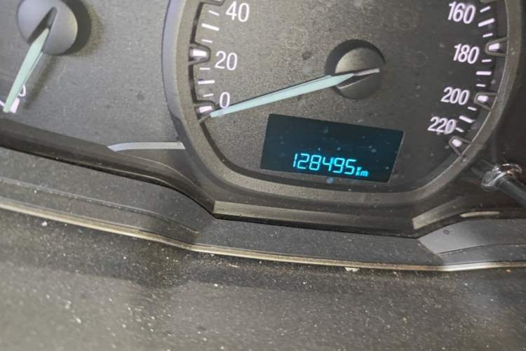 Used Ford Escort 2017 1.5L Manual Comfort Model Odometer Close Up
