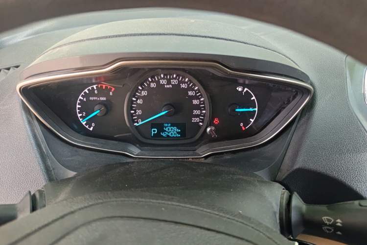 Used Ford Escort 2017 Revised Version 1.5L Automatic Comfort Edition Odometer Close Up