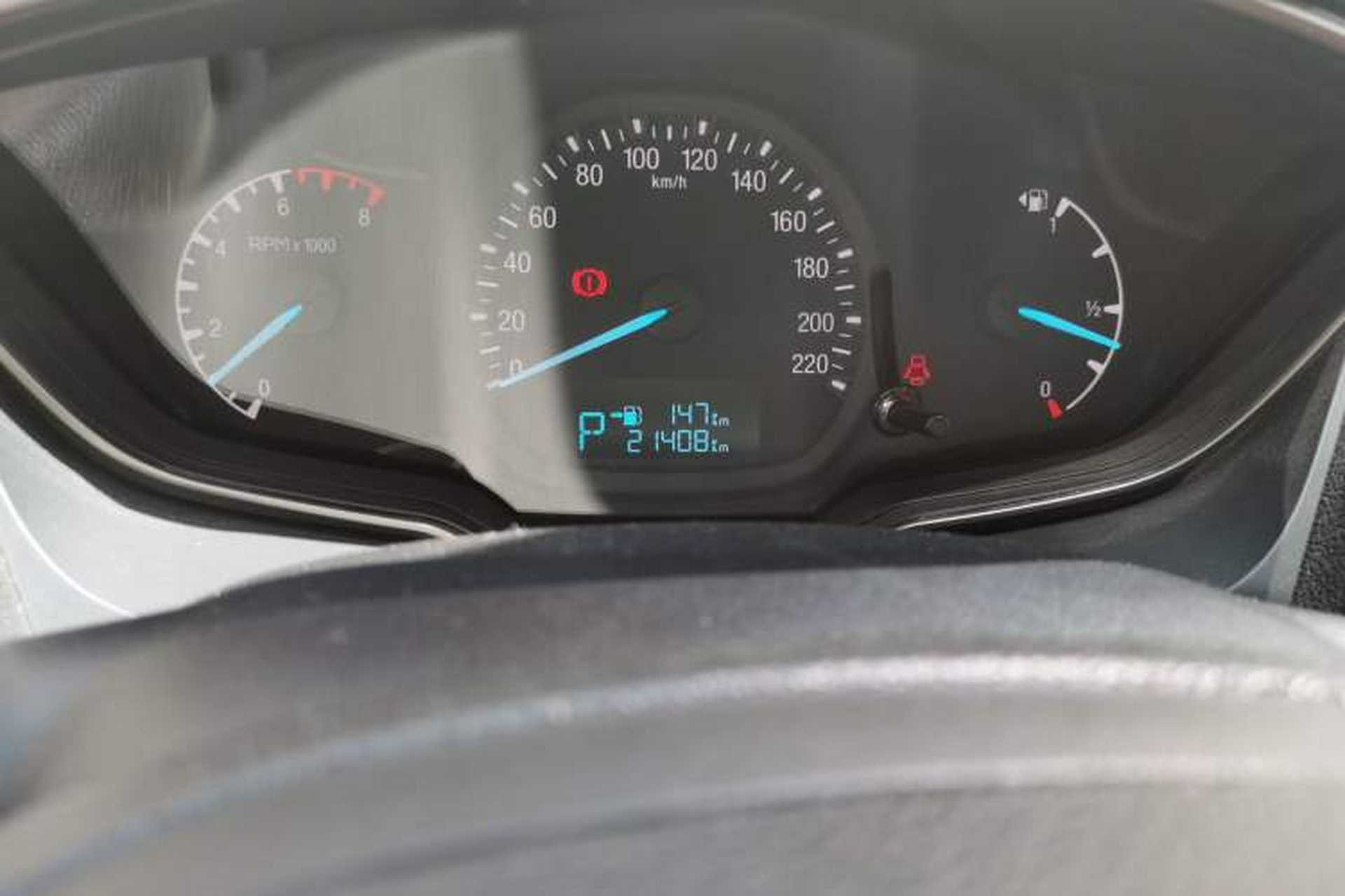 Used Ford Escort 2017 1.5L Automatic Comfort Model Odometer Close Up