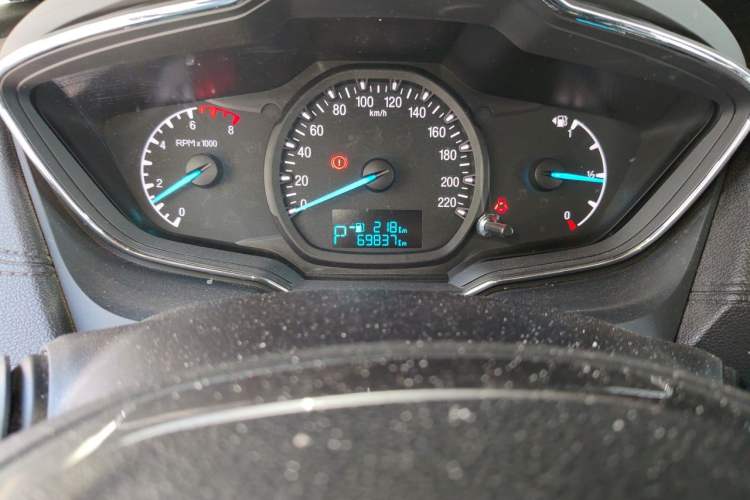 Used Ford Escort 2017 Happiness Edition 1.5L Automatic Fashion Version Odometer Close Up