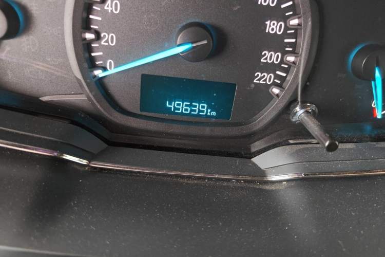 Used Ford Escort 2017 Happy Edition 1.5L Manual Fashion Model Odometer Close Up