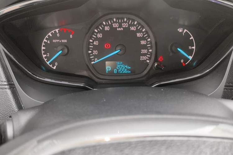 Used Ford Escort 2017 Happiness Edition 1.5L Automatic Fashion Version Odometer Close Up
