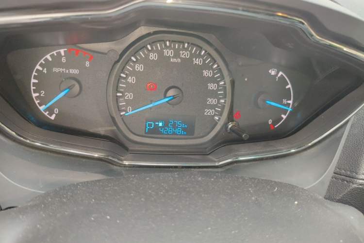 Used Ford Escort 2017 Happiness Edition 1.5L Automatic Fashion Version Odometer Close Up