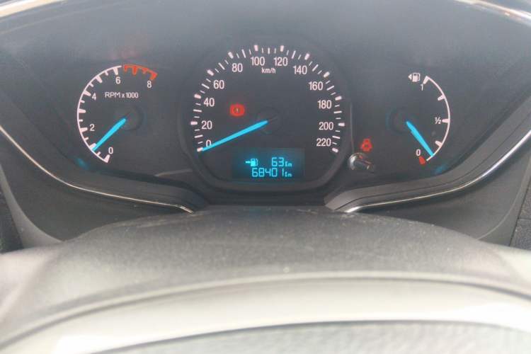 Used Ford Escort 2017 Happy Edition 1.5L Manual Fashion Model Odometer Close Up