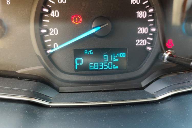 Used Ford Escort 2017 Revised Version 1.5L Automatic Comfort Edition Odometer Close Up