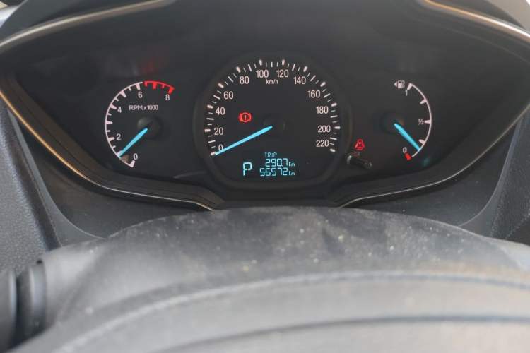Used Ford Escort 2017 Revised Version 1.5L Automatic Comfort Edition Odometer Close Up