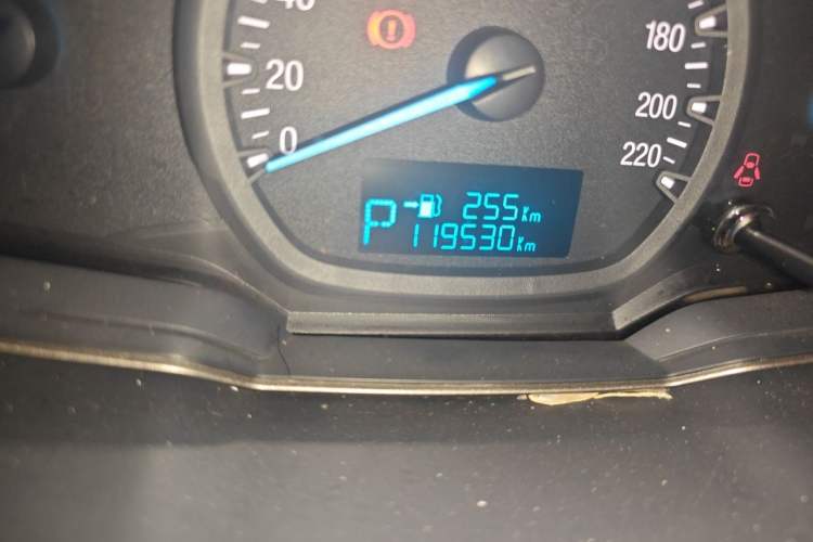 Used Ford Escort 2017 Revised Version 1.5L Automatic Comfort Edition Odometer Close Up