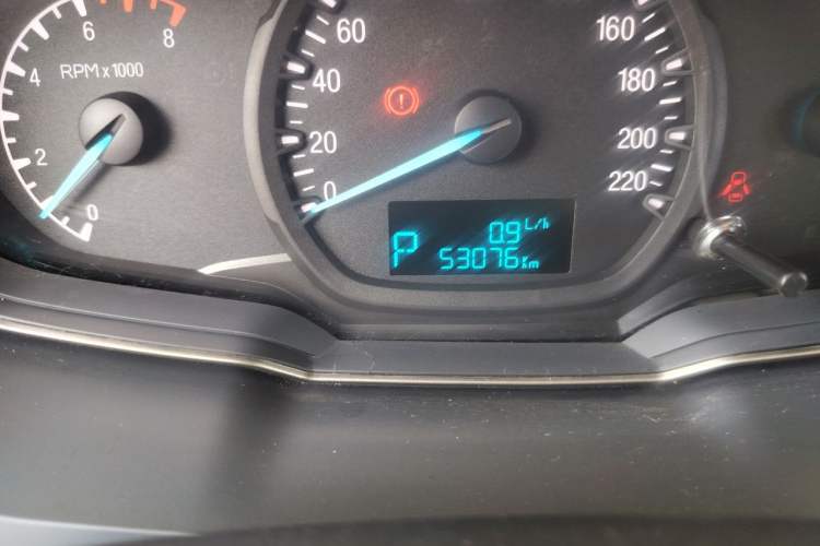 Used Ford Escort 2017 Revised Version 1.5L Automatic Comfort Edition Odometer Close Up