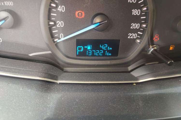 Used Ford Escort 2017 Revised Version 1.5L Automatic Comfort Edition Odometer Close Up