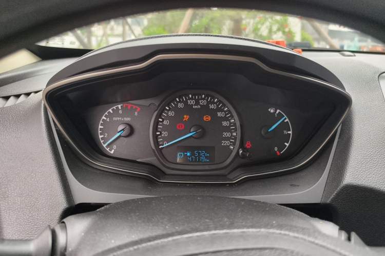 Used Ford Escort 2017 Revised Version 1.5L Automatic Comfort Edition Odometer Close Up