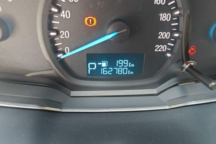 Used Ford Escort 2017 1.5L Automatic Comfort Model Odometer Close Up