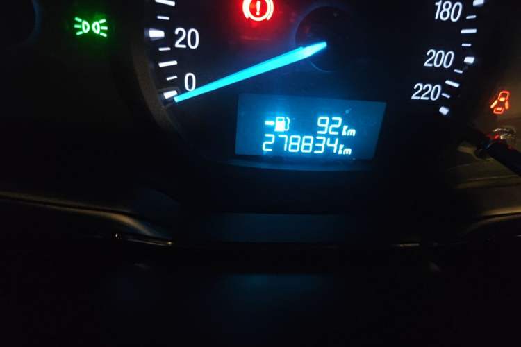 Used Ford Escort 2017 Happy Edition 1.5L Manual Fashion Model Odometer Close Up