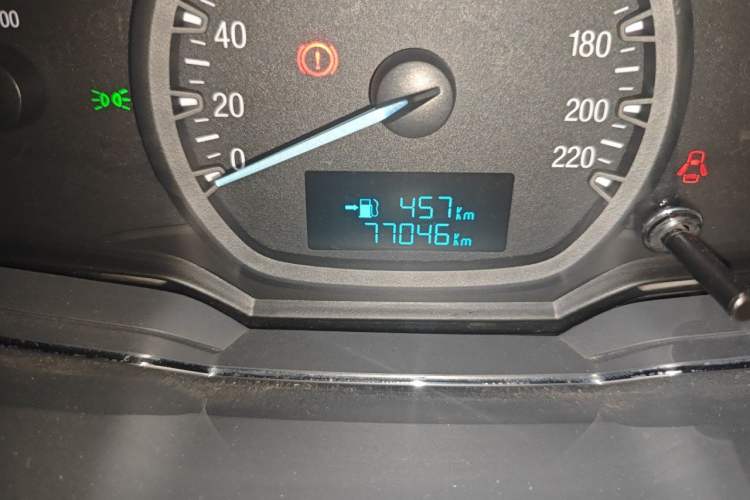 Used Ford Escort 2017 Happy Edition 1.5L Manual Fashion Model Odometer Close Up