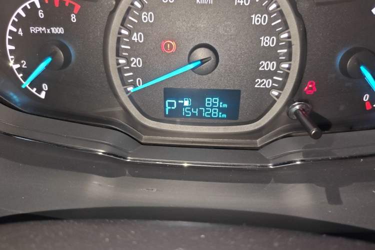 Used Ford Escort 2017 Happiness Edition 1.5L Automatic Fashion Version Odometer Close Up