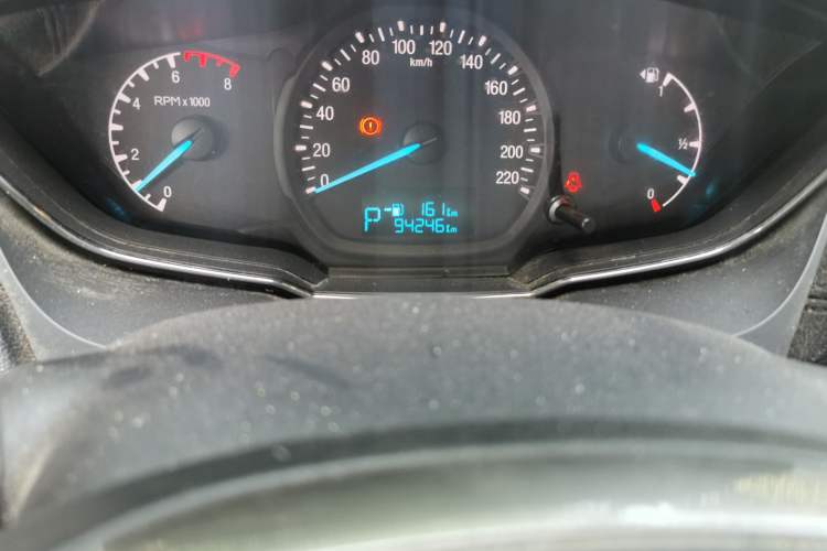 Used Ford Escort 2017 Happiness Edition 1.5L Automatic Fashion Version Odometer Close Up