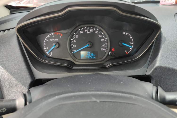 Used Ford Escort 2017 1.5L Automatic Comfort Model Odometer Close Up